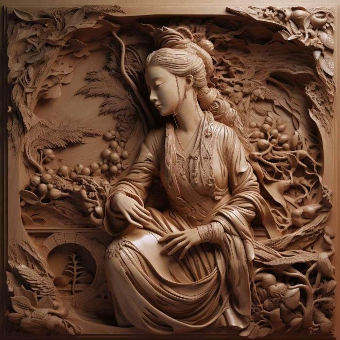 نموذج ثلاثي الأبعاد لآلة CNC 3D Art 